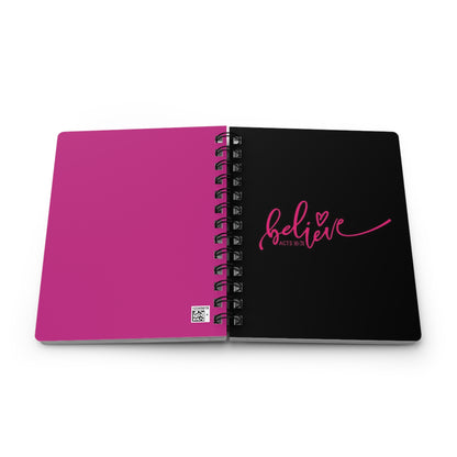 Spiral Bound Journal with Inspirational Quote - Perfect for Journaling, Note-taking, Gift for Students, Writers, Acts 16:31