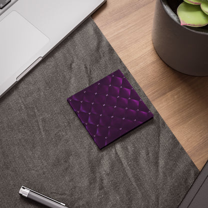 Luxury Purple Post-it® Note Pads, Office Supplies, Sticky Notes, Stationery, Memo Pads, Teacher Gifts