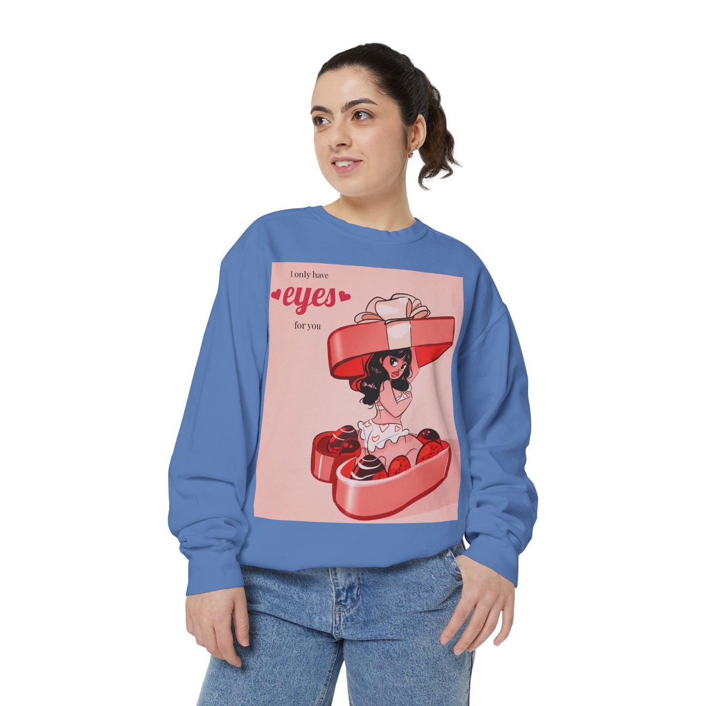 Naughty Girl Valentine's Day Sweatshirt