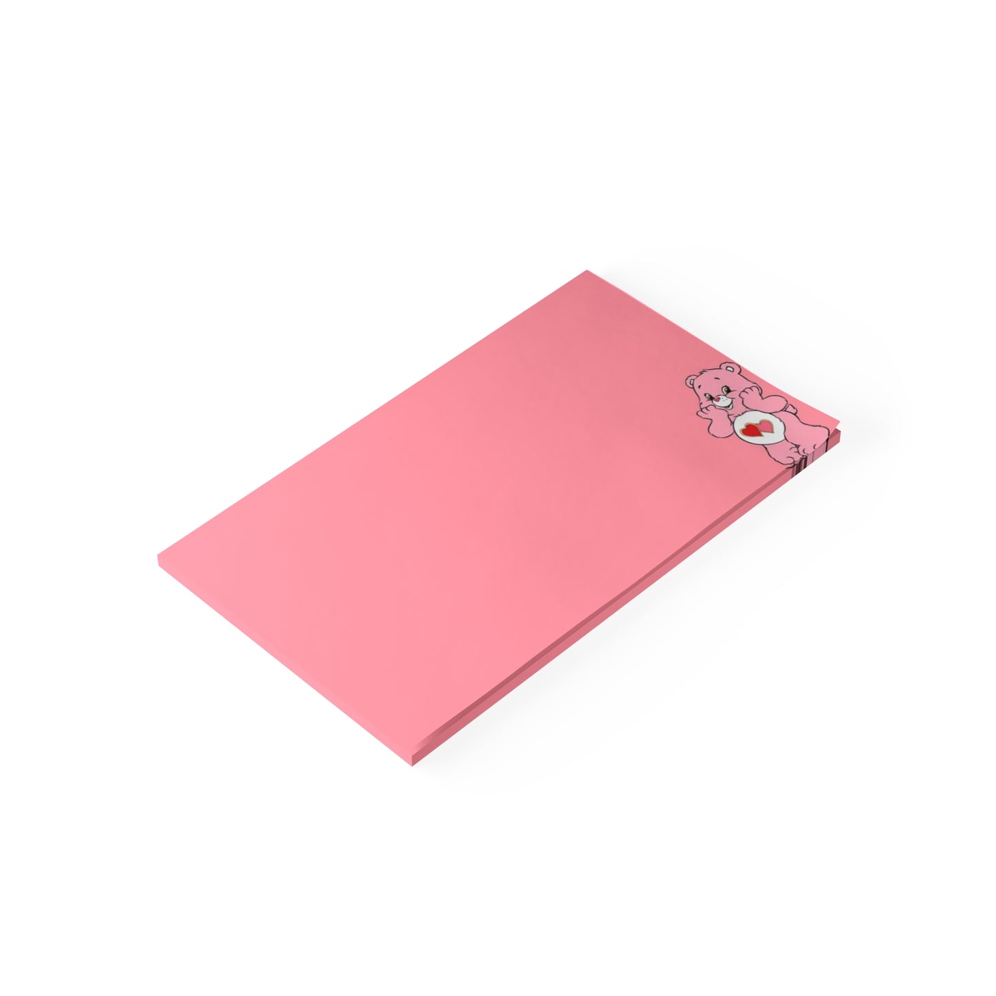 Pink Care bear Post-it® Note Pads