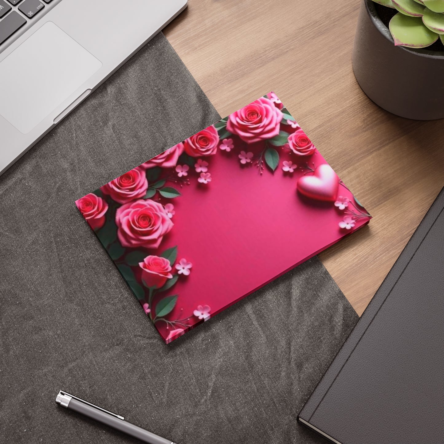 Valentine's Day Pink roses Post-it® Note Pads