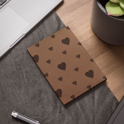 Heart Patterned Post-it® Note Pads, Cute Sticky Notes for Home Office, School Supplies, Gift for Planner Lovers, Valentine's Day Notepad