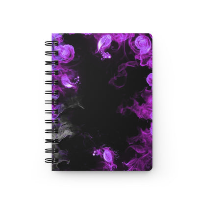 Mystical Purple Smoke Spiral Bound Journal - Perfect for Journaling, Note-Taking, Gift for Writers, Creative Log