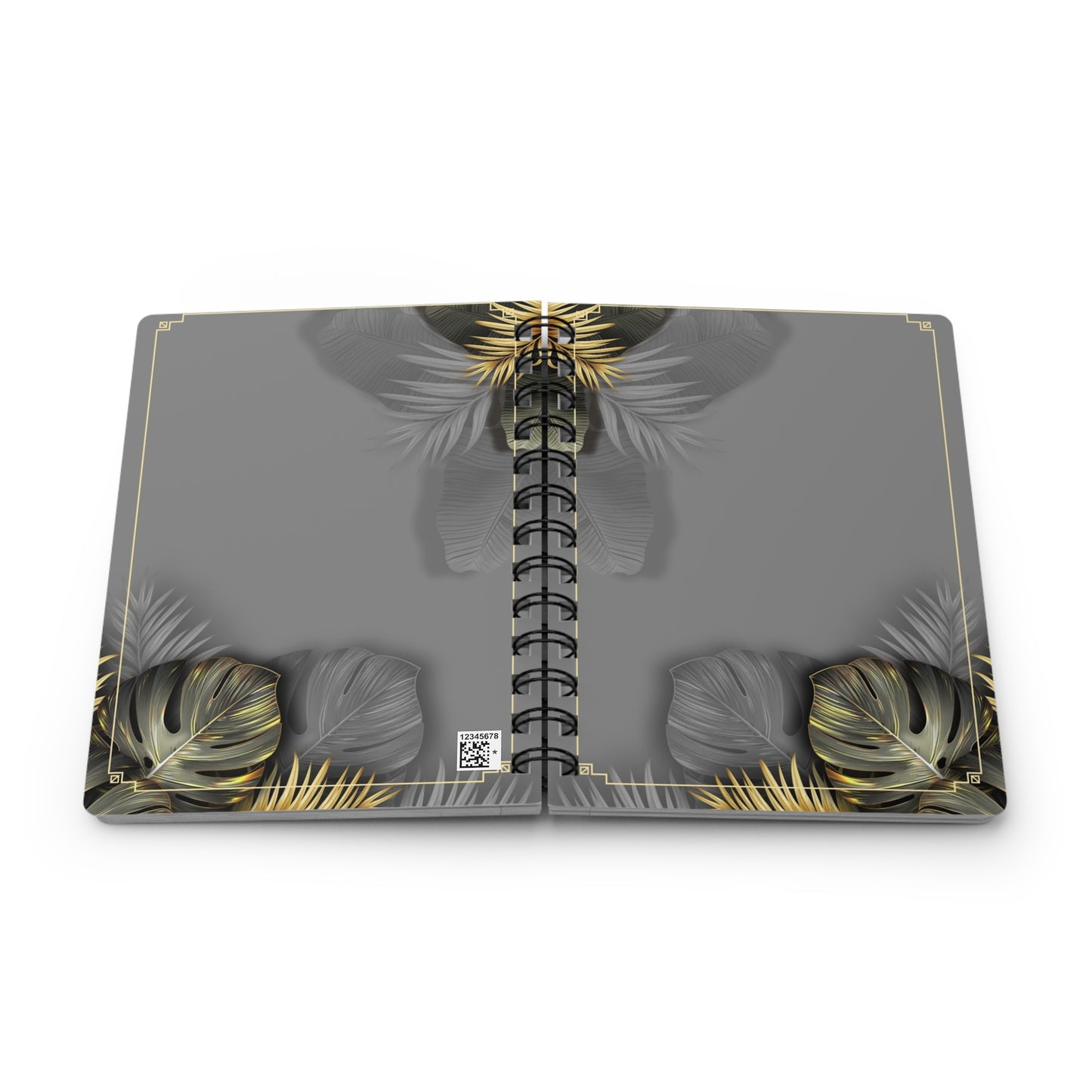 Tropical Leaves Spiral Bound Journal | Botanical Notebook, Gift for Nature Lovers, Travel Journal, Writing Diary, Eco-Friendly Stationery