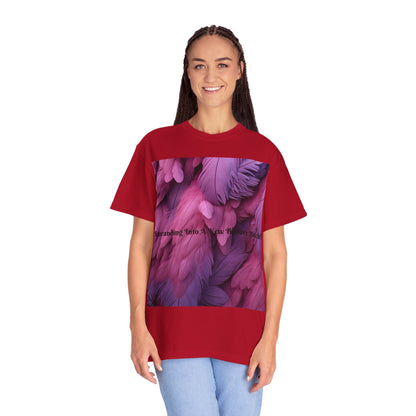 Rebranding Into A New Badder Bitch! ~ Purple/Pink Unisex Garment-Dyed T-shirt