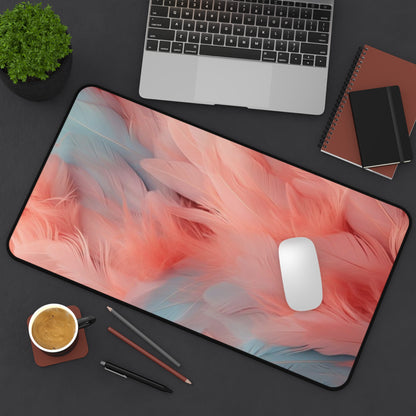 "Rebranding Into A New Badder Bitch!"~ Pink/Baby Blue Desk Mat