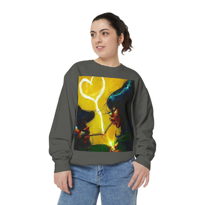 Romantic “High on Love” Sweatshirt