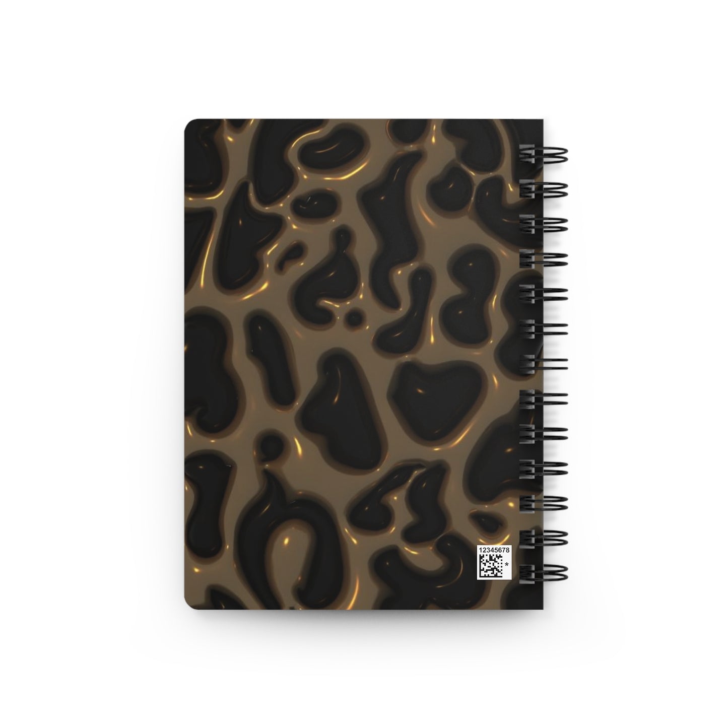 Bold Leopard Print Spiral Bound Journal, Motivational Notebook, Gift for Writers, Inspirational Journal, Self-Care Diary, Stylish Stationery