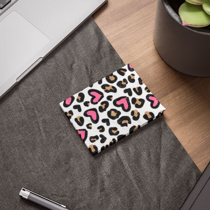 Pink Cheetah Print Post-it® Note Pads