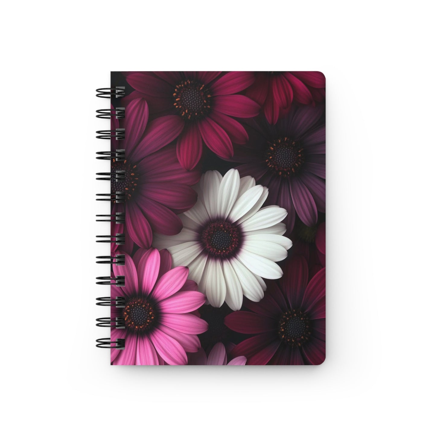 Floral Spiral Bound Journal | Beautiful Flower Notebook | Gift for Garden Lovers, Nature-Inspired, Writing Journal, Floral Decor, Mother's