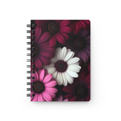 Floral Spiral Bound Journal | Beautiful Flower Notebook | Gift for Garden Lovers, Nature-Inspired, Writing Journal, Floral Decor, Mother's
