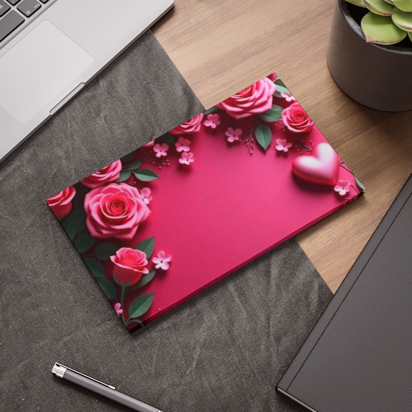 Valentine's Day Pink roses Post-it® Note Pads