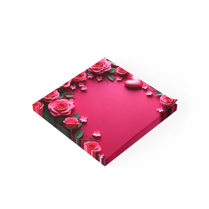 Valentine's Day Pink roses Post-it® Note Pads
