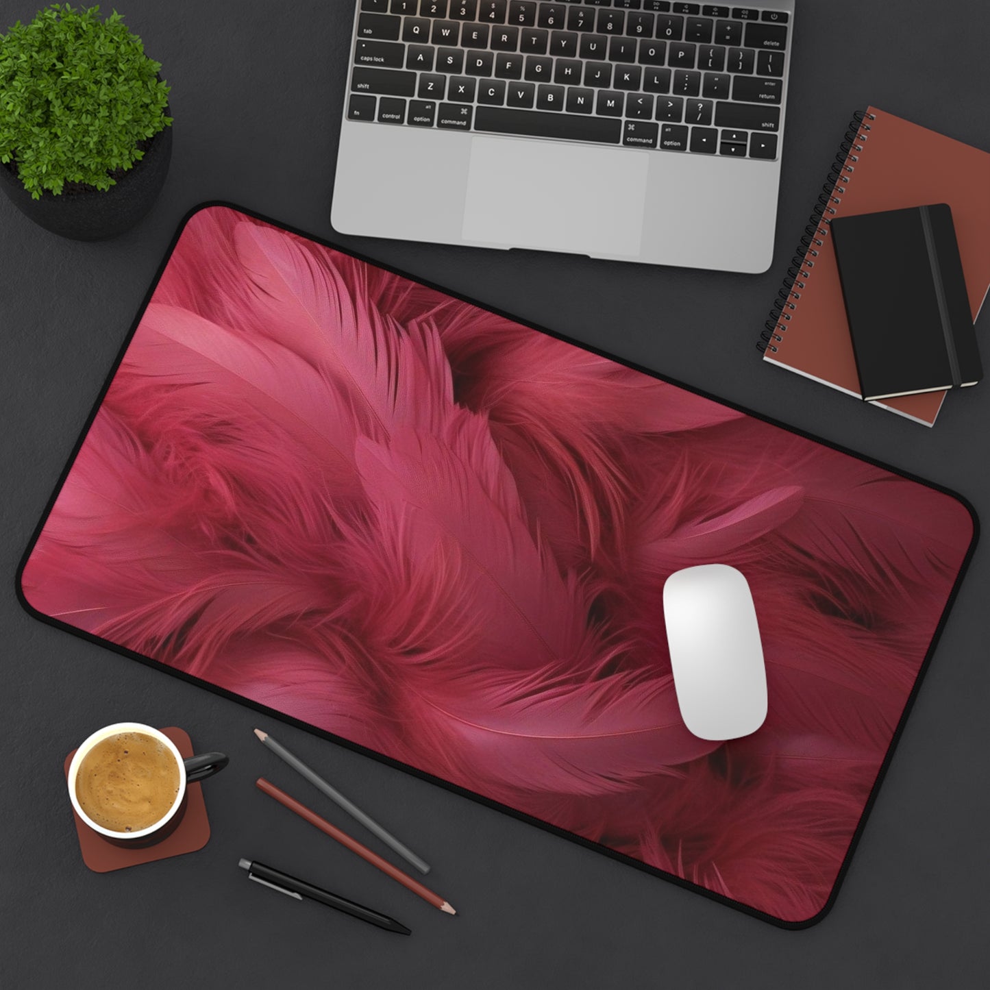 "Rebranding Into A New Badder Bitch!"~ Pink Desk Mat