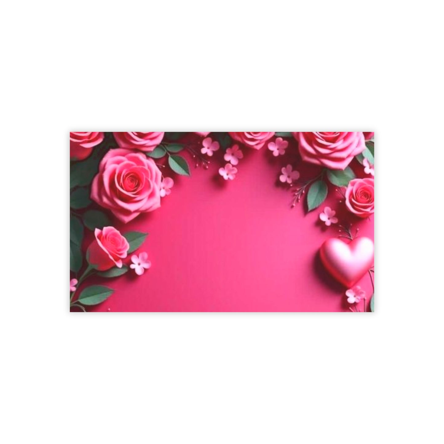 Valentine's Day Pink roses Post-it® Note Pads