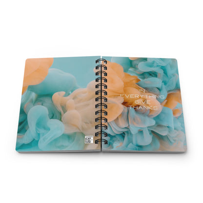 Inspirational Spiral Bound Journal, Motivational Notebook, Gratitude Journal, Eco-Friendly Writing Pad, Mindfulness Gift
