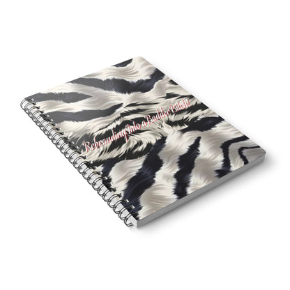 Motivating Journal Notebook, A5 "Rebranding Into A Badder Bitch!"