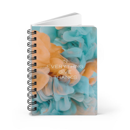 Inspirational Spiral Bound Journal, Motivational Notebook, Gratitude Journal, Eco-Friendly Writing Pad, Mindfulness Gift