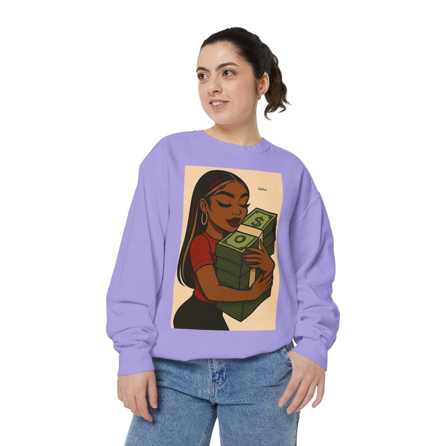 Unisex Garment-Dyed Sweatshirt