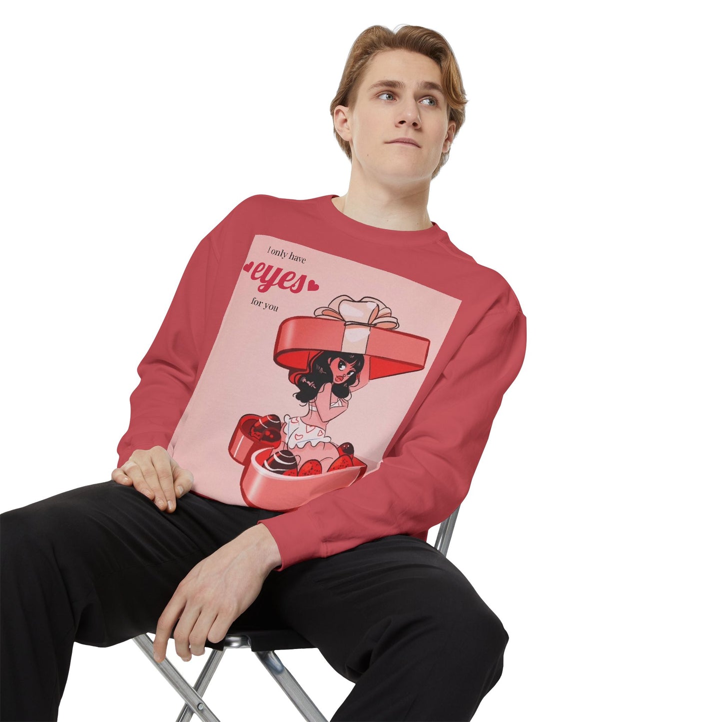 Naughty Girl Valentine's Day Sweatshirt