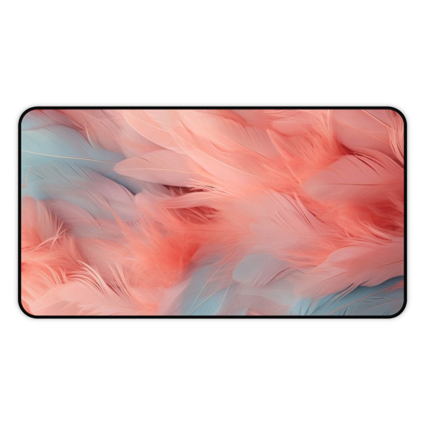 "Rebranding Into A New Badder Bitch!"~ Pink/Baby Blue Desk Mat