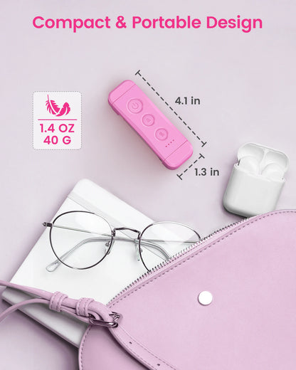 High Quality Hands Free Personal Mini Book Light Rechargeable Wireless Adjustable Reading Lamps Bookmark Light for Reading