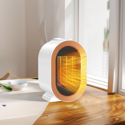 New Household Mini Fan Heater Portable Desktop Fast Heating Ventilation Overheat Protection Deodorization Free Standing