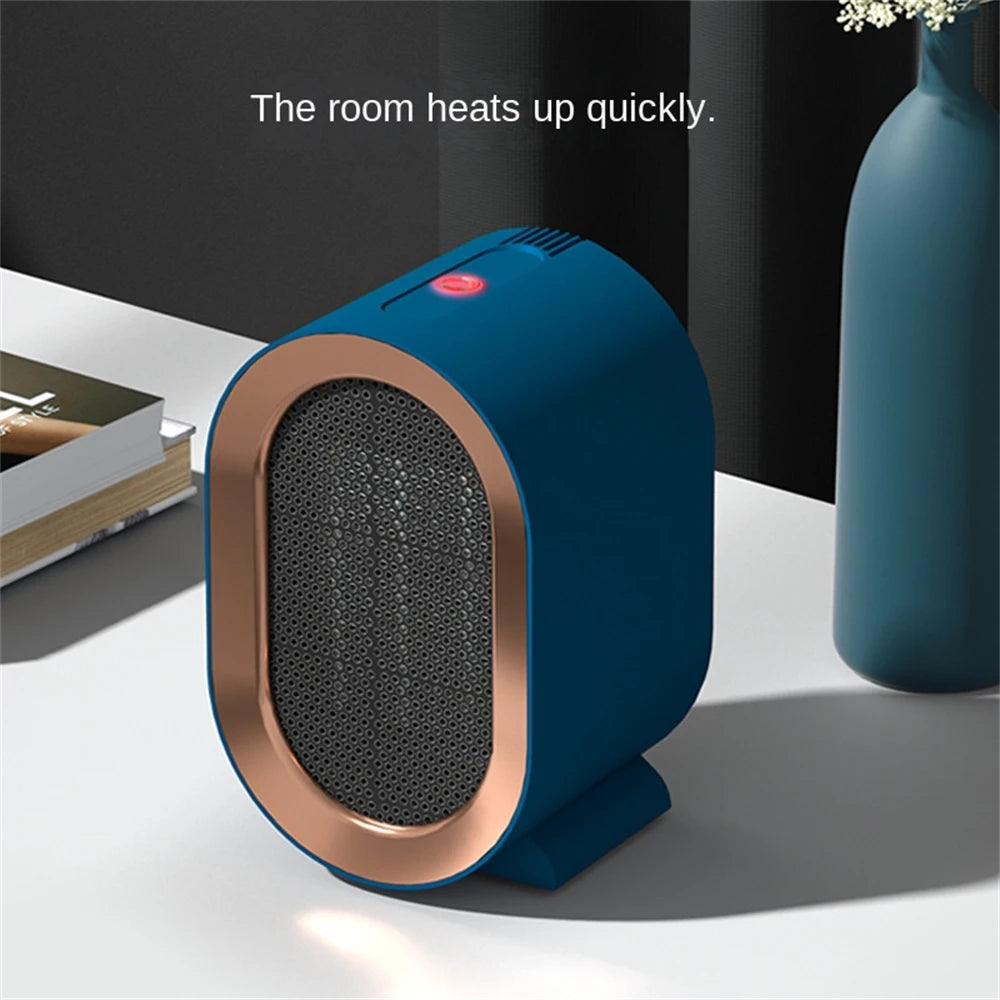 New Household Mini Fan Heater Portable Desktop Fast Heating Ventilation Overheat Protection Deodorization Free Standing
