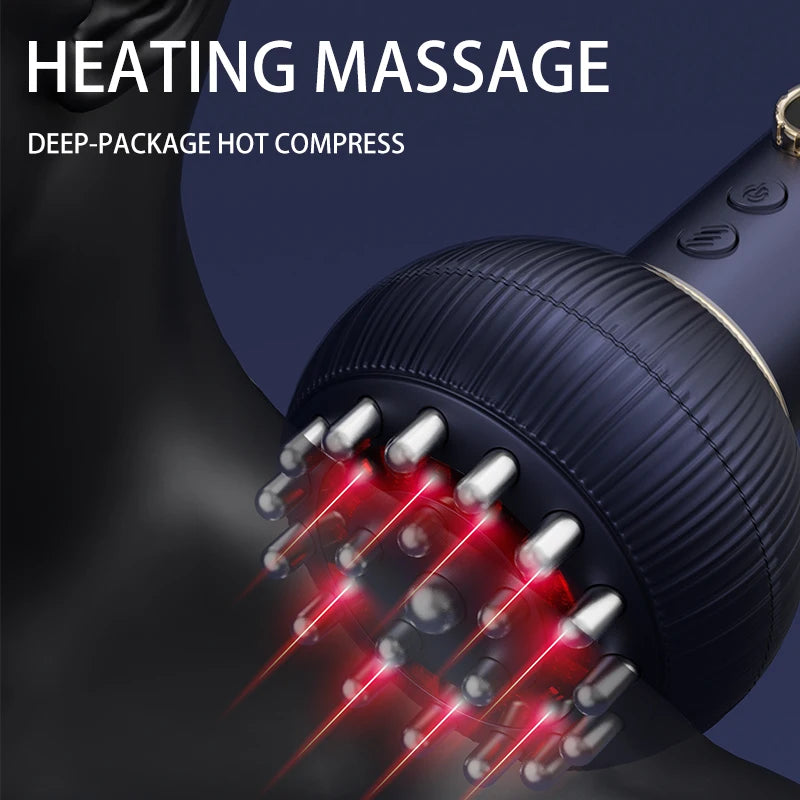 Handheld Home Use Multifunction High Frequency Body Gua Sha Massager Device