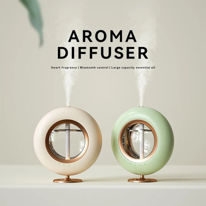 Luxury LED Light Ultrasonic Aroma Humidifier Electric Room Aroma Cool Mist Air Humidifier Diffuser for Bedroom