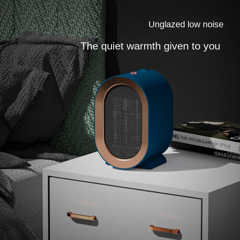 New Household Mini Fan Heater Portable Desktop Fast Heating Ventilation Overheat Protection Deodorization Free Standing