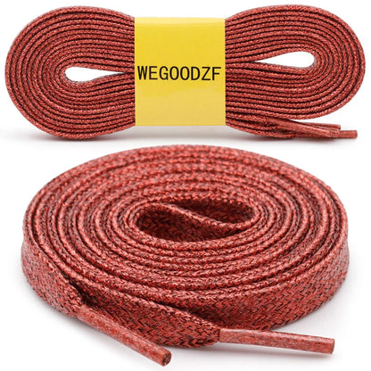 Custom Shiny Gold Glitter Sequin Shoelaces - Perfect for Sport and Casual Sneakers!