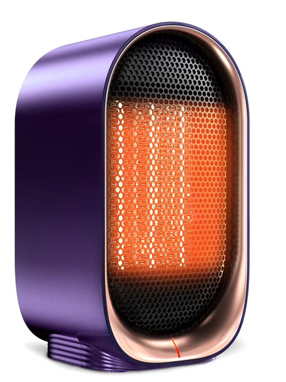 Space Heater, Small Portable Electric Heaters 1500W/800W, 2S Fast Heating, Tip-Over and Overheat Protection, Mini PTC Ceramic Room Desk Heater for Office Bedroom Indoor Use