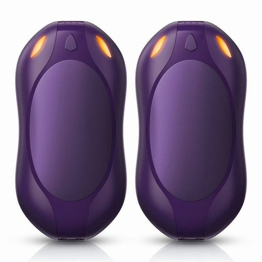 Hand Warmers Rechargeable 2 Pack–Magnetic Heating, 3 Heat Settings, Portable Pocket Warmers for Raynauds, Hunting, Golf, Winter Camping