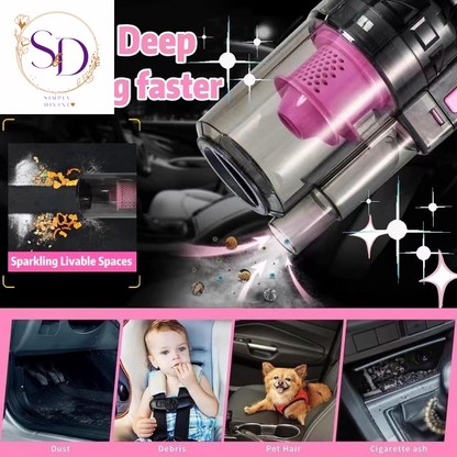 14PCS Car Cleaning Detailing Kit Interior Cleaner with High Power Car Vacuum and 56PCS Roadside Emergency Car Safety Kit