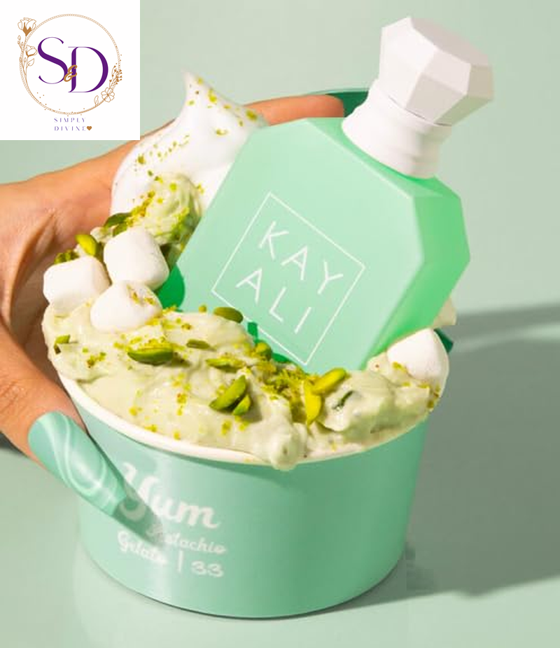 Huda Beauty Kayali Yum Pistachio Gelato 33 Eau De Parfum Intense - Full Size (1.7 Fl Oz / 50 Ml)