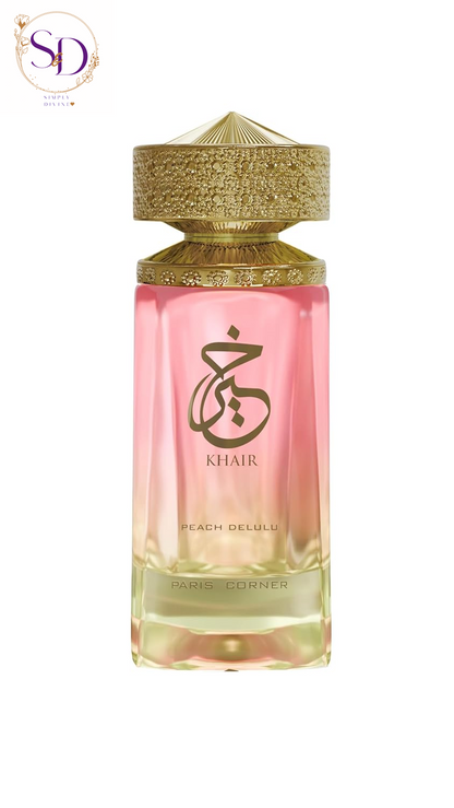 Paris Corner Khair Confection Eau de Parfum 3.4 Fl Oz | Unisex Fragrance with Sweet Candy Notes of Pear, Whipped Cream, Jasmine, and Vanilla