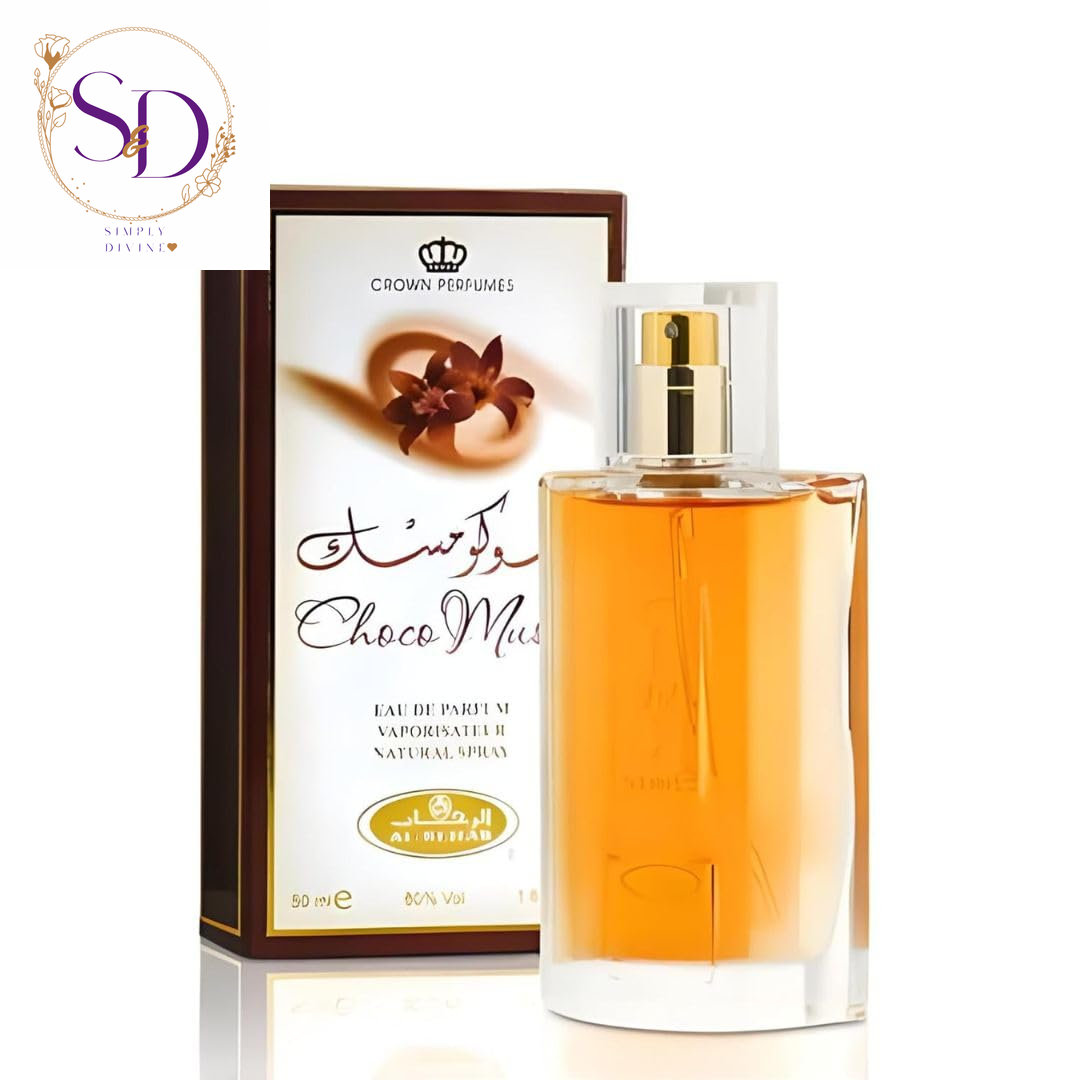 Choco Musk Eau de Parfum for Men and Women - Luxurious Musk Fragrance, Long-Lasting Signature Scent for All Occasions - 50 ml / 1.65 fl oz