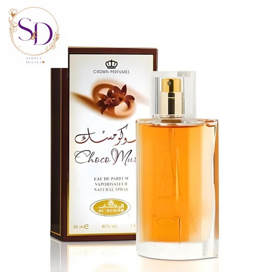 Choco Musk Eau de Parfum for Men and Women - Luxurious Musk Fragrance, Long-Lasting Signature Scent for All Occasions - 50 ml / 1.65 fl oz