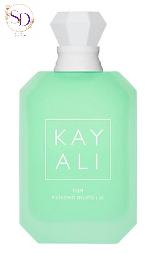 Huda Beauty Kayali Yum Pistachio Gelato 33 Eau De Parfum Intense - Full Size (1.7 Fl Oz / 50 Ml)