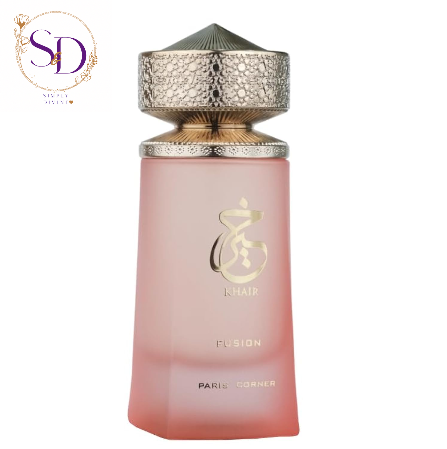 Paris Corner Khair Confection Eau de Parfum 3.4 Fl Oz | Unisex Fragrance with Sweet Candy Notes of Pear, Whipped Cream, Jasmine, and Vanilla