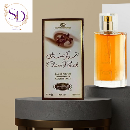 Choco Musk Eau de Parfum for Men and Women - Luxurious Musk Fragrance, Long-Lasting Signature Scent for All Occasions - 50 ml / 1.65 fl oz