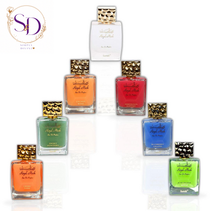 Surrati Royal Musk Collection - Set of 7 EDP Sprays 100ML (3.4 OZ) with Long-Lasting and Exquisite Fragrances