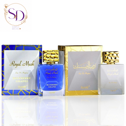 Surrati Royal Musk Collection - Set of 7 EDP Sprays 100ML (3.4 OZ) with Long-Lasting and Exquisite Fragrances