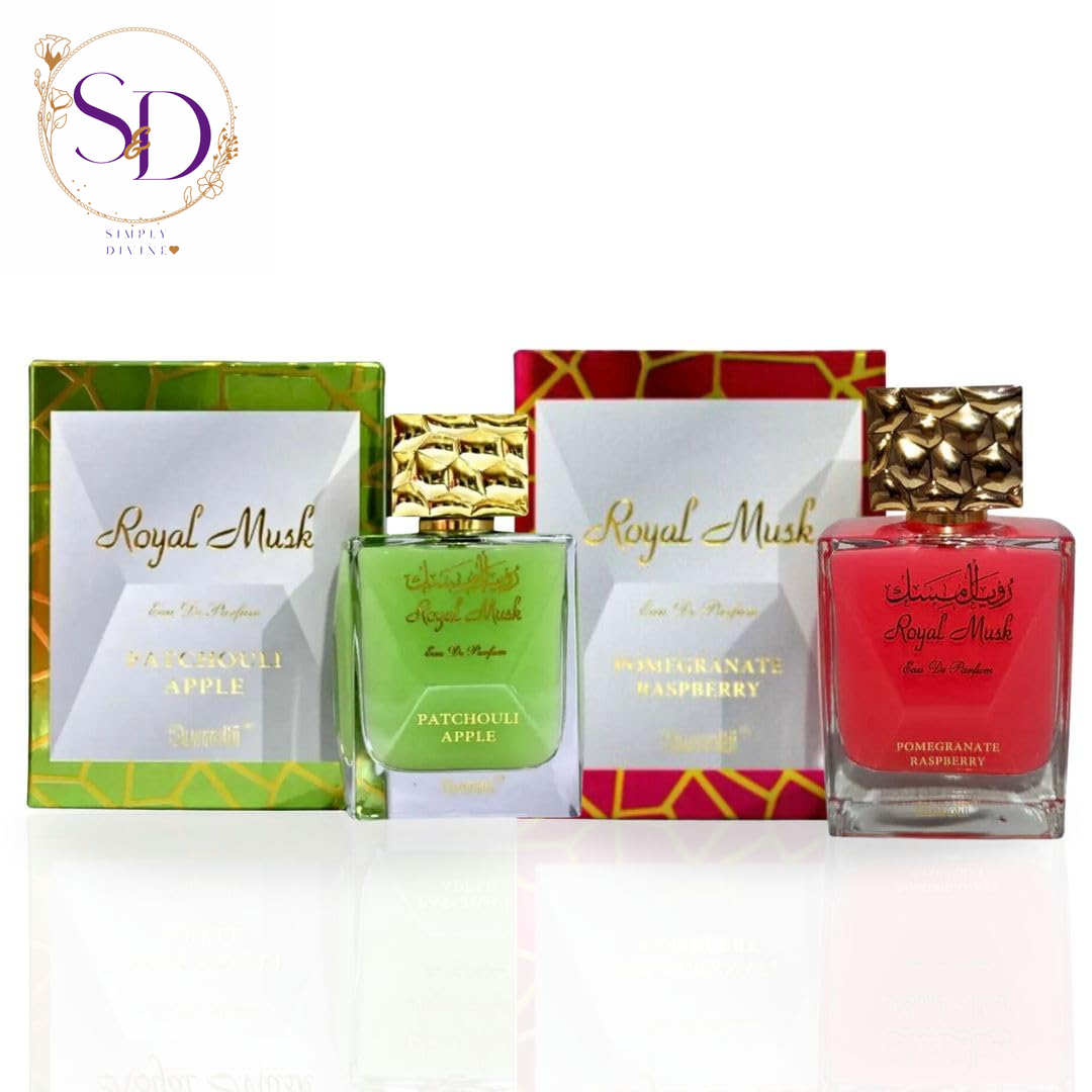 Surrati Royal Musk Collection - Set of 7 EDP Sprays 100ML (3.4 OZ) with Long-Lasting and Exquisite Fragrances
