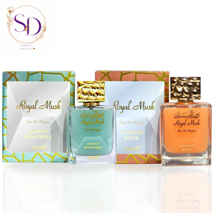 Surrati Royal Musk Collection - Set of 7 EDP Sprays 100ML (3.4 OZ) with Long-Lasting and Exquisite Fragrances